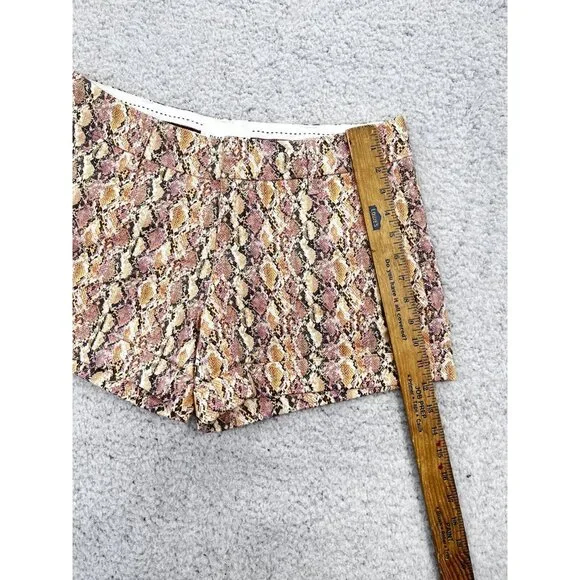 Women's Dear John Reptile Earthy Tone Hampton Short Shorts Size 29 - Picture 3 of 10
